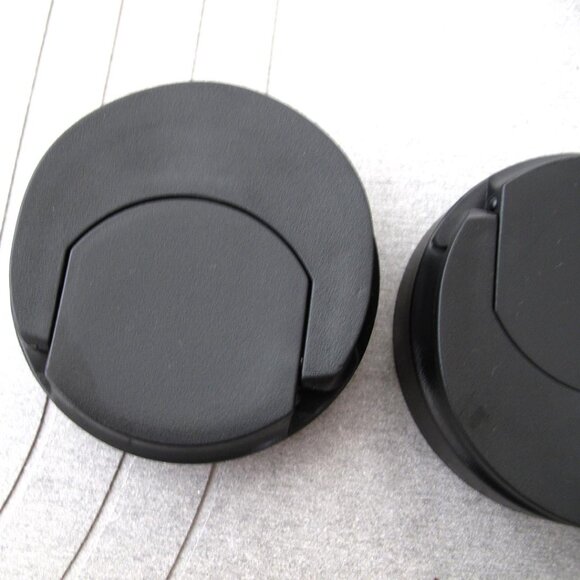 Magic Bullet Original Flip Top To Go lids Replacement Set of 2 black lids - Picture 4 of 8
